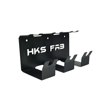 HKS Fab Gravity Feed Spray Gun Holder Rack – Wall or Cart Mount (3-Gun Capacity)